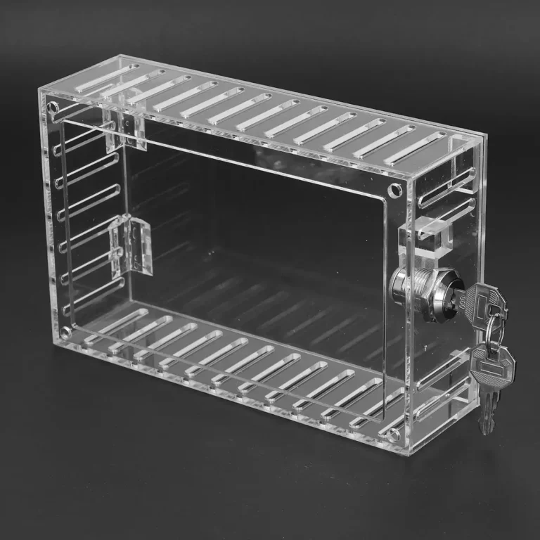 Caja de metacrilato para termostato