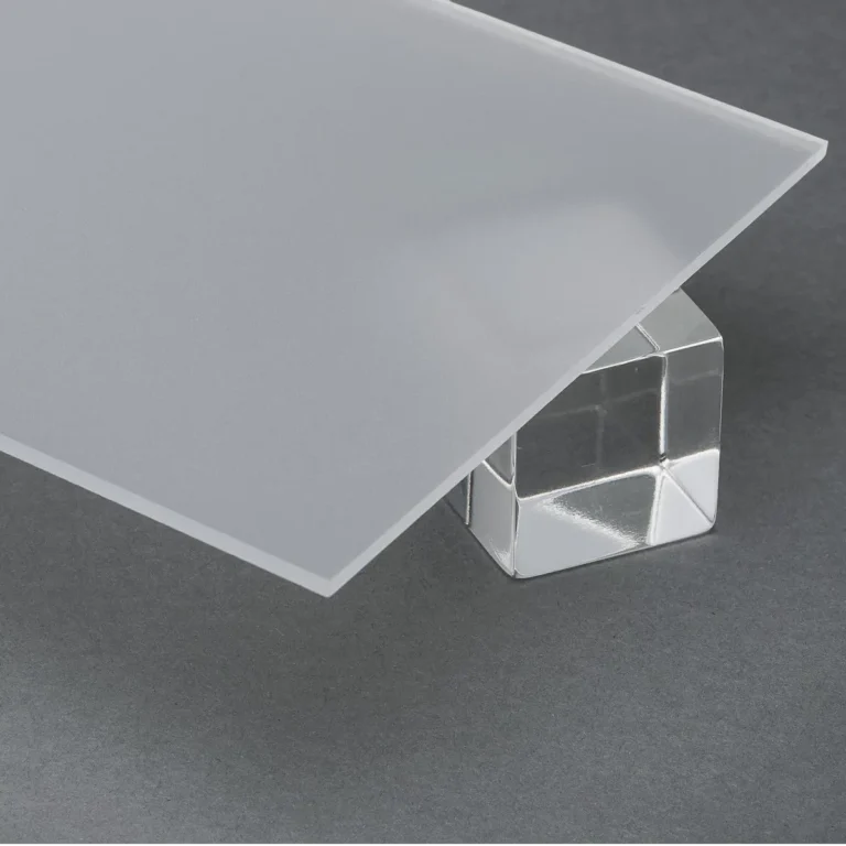 Planchas de metacrilato con textura efecto hielo