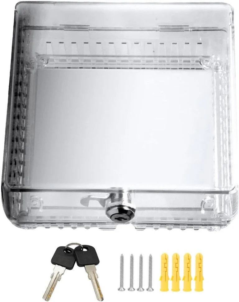 Cajas para termostatos modernas y transparentes