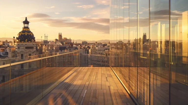 Terrazas y balcones con metacrilato en Madrid