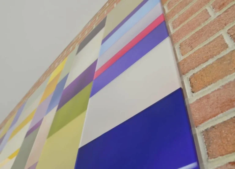 Revestimiento de pared en metacrilato