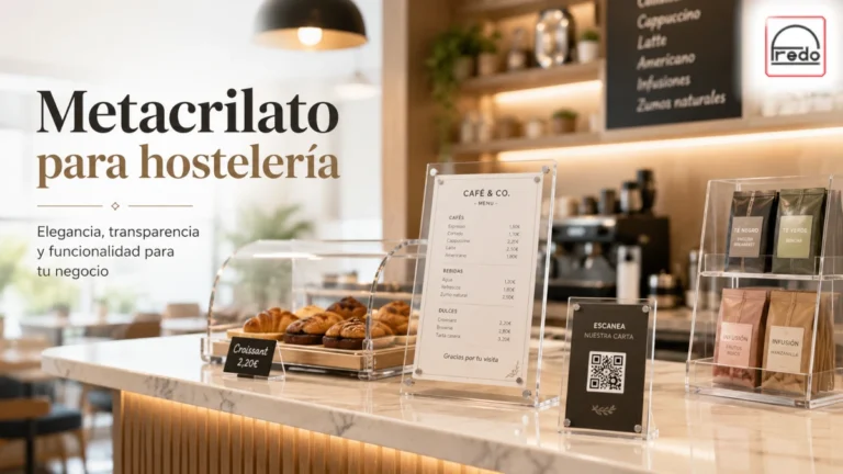 Metacrilato para hostelería