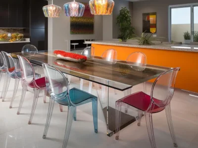 Sillas y mesas para decoración de hogares y oficinas