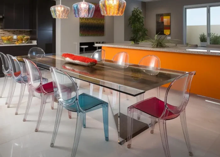 Sillas y mesas para decoración de hogares y oficinas