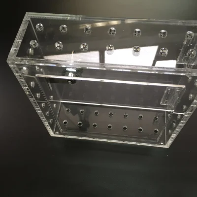 Caja de seguridad para termostato en metacrilato