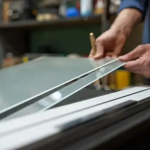 Corte de metracrilato en fresadora CNC