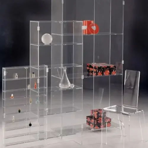 Estanterías y librerías en metacrilato