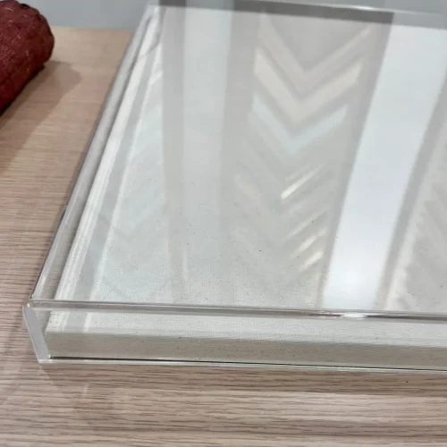 Expositor en metacrilato transparente