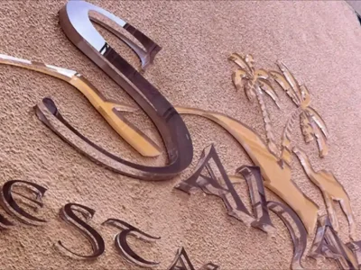 Letras corpóreas en metacrilato para cartelería personalizada