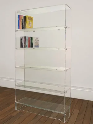 Librería de metacrilato para oficinas y despachos