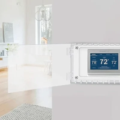 Caja de protección para termostato en metacrilato a medida