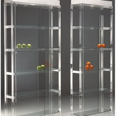 Vitrinas transparentes para mobiliario del hogar: cocinas y salones